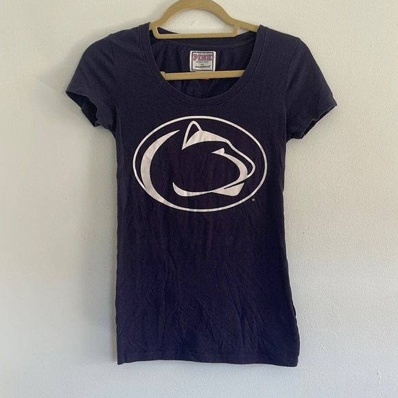 Penn State Victoria Secret PINK Nittany Lion We Are Penn State Top - Picture 1 of 5